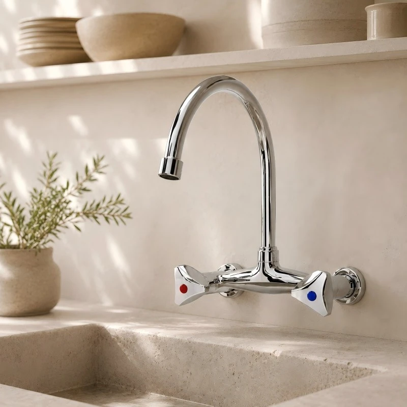 Double Handle Hot And Cold Kitchen Faucet best