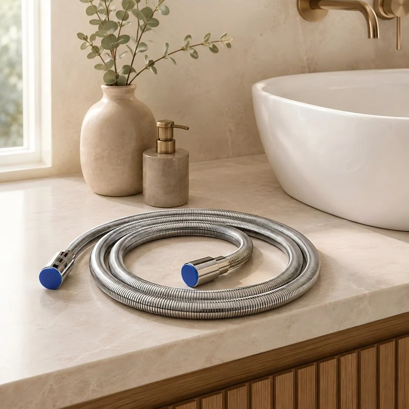 Electroplated Telescopic Shower Hose factory