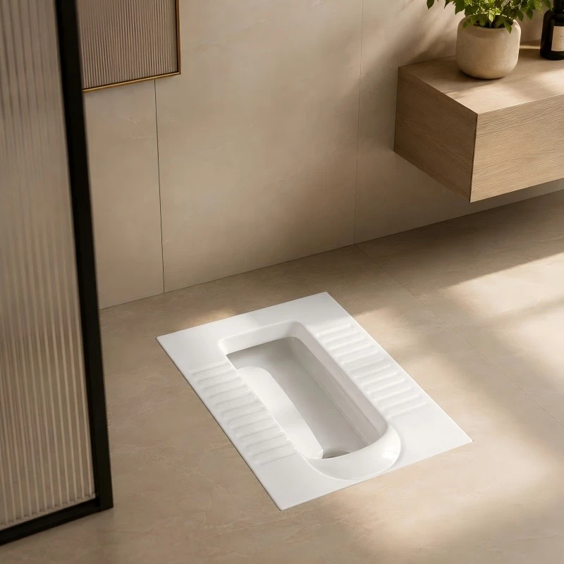 Front Outlet S-type Squatting Pan high quality