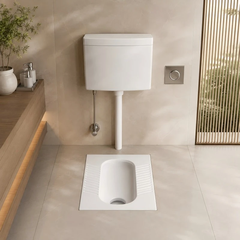 Front Outlet Squatting Pan high quality