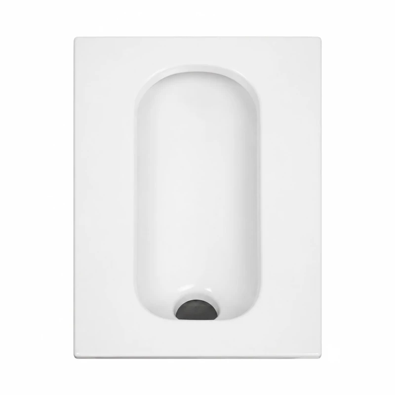 Front Outlet Squatting Pan