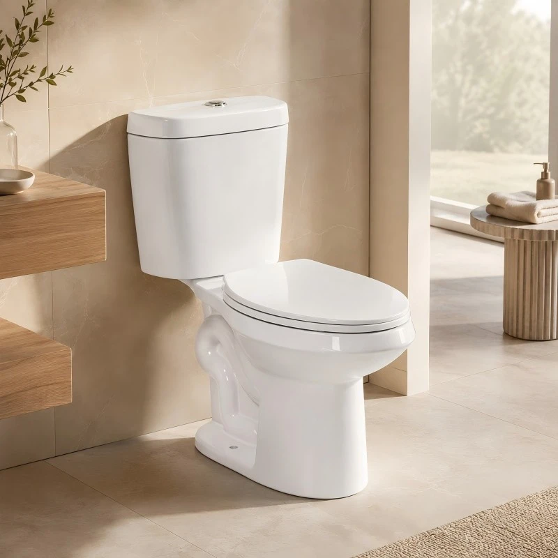 Household SiphonicTwo-piece Toilet factory
