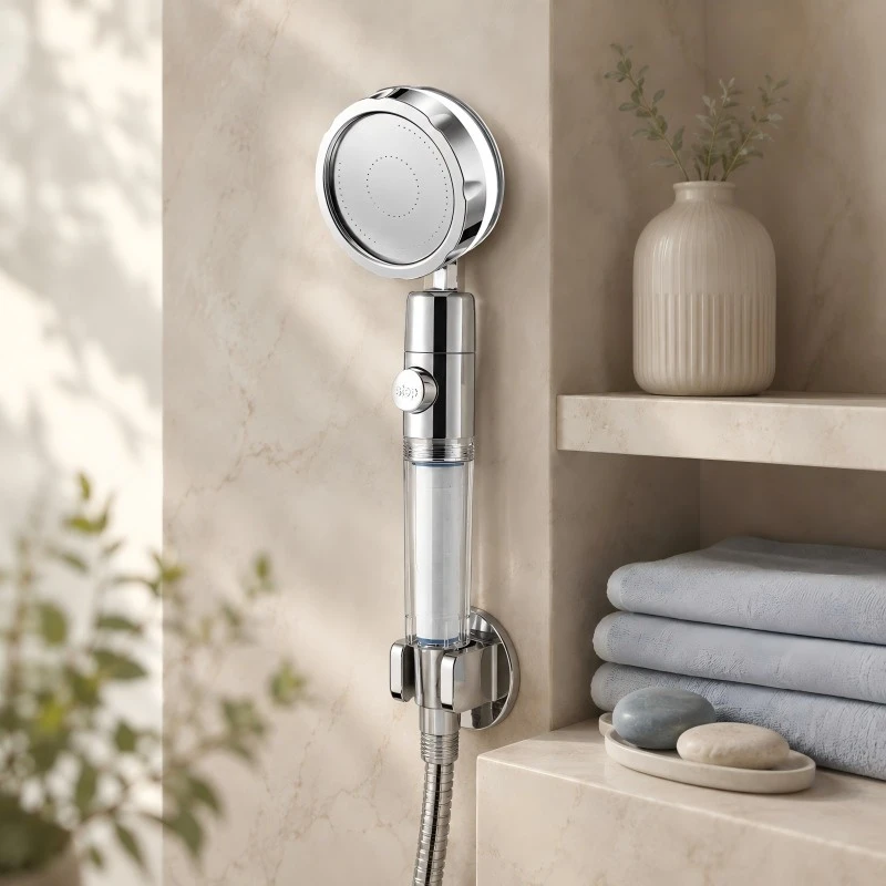 One-piece Water Stop Handheld Shower Head high quality