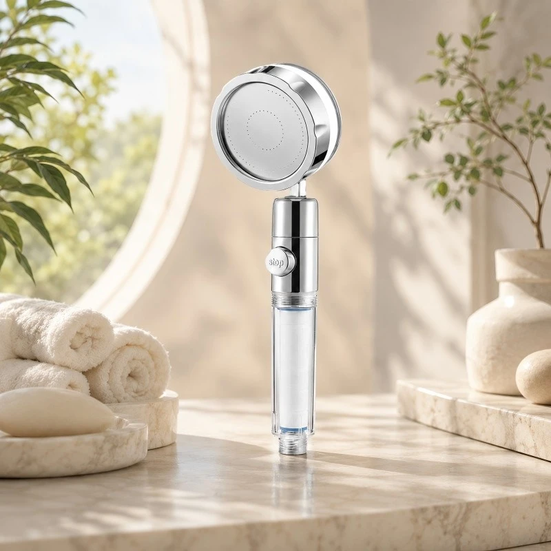 One-piece Water Stop Handheld Shower Head suppliers