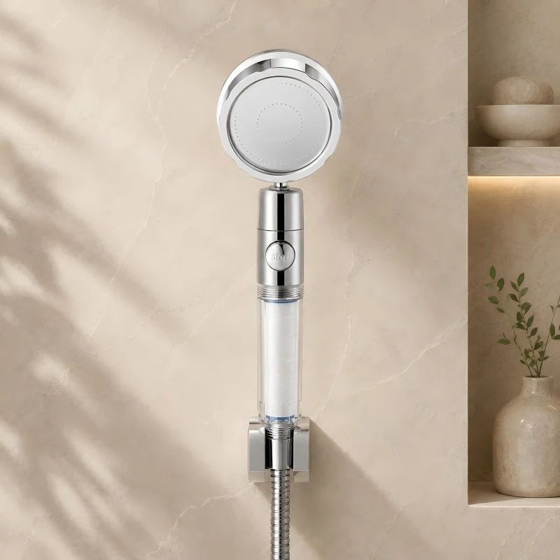 One-piece Water Stop Handheld Shower Head factory