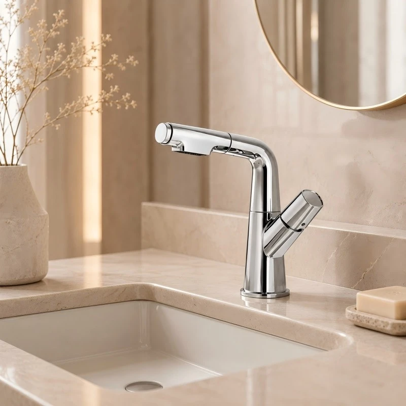 Pull-out Basin Faucet factory