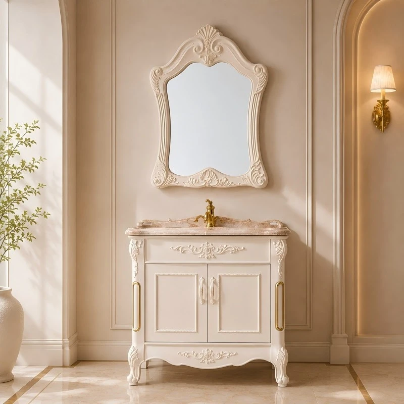 PVC Floor Bathroom Cabinet suppliers