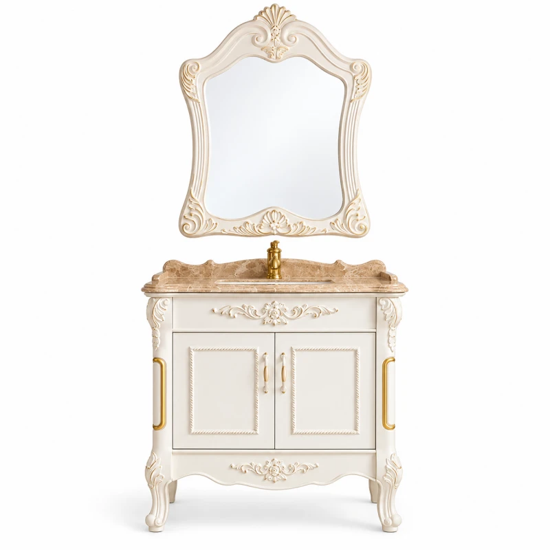 PVC Floor Bathroom Cabinet