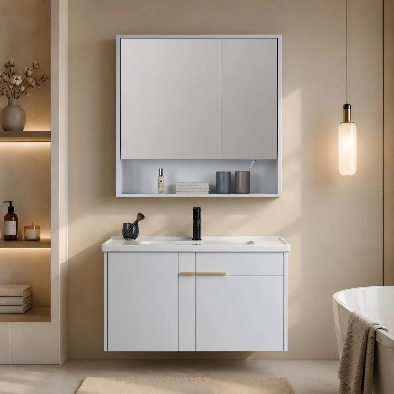 PVC Wall-Hung Bathroom Cabinet suppliers