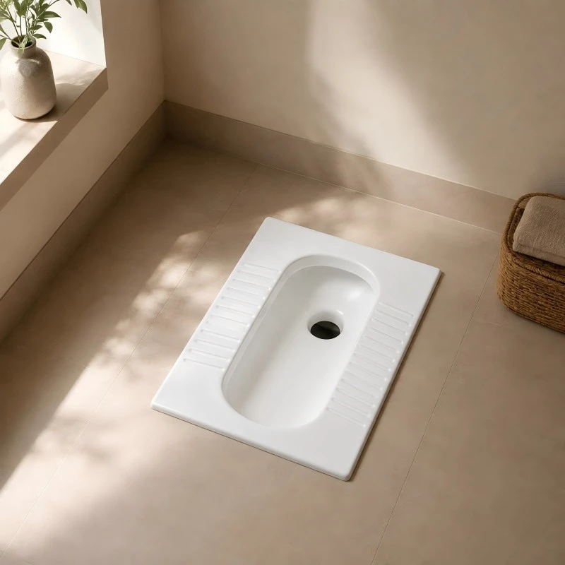 Rear Outlet Squatting Pan high quality