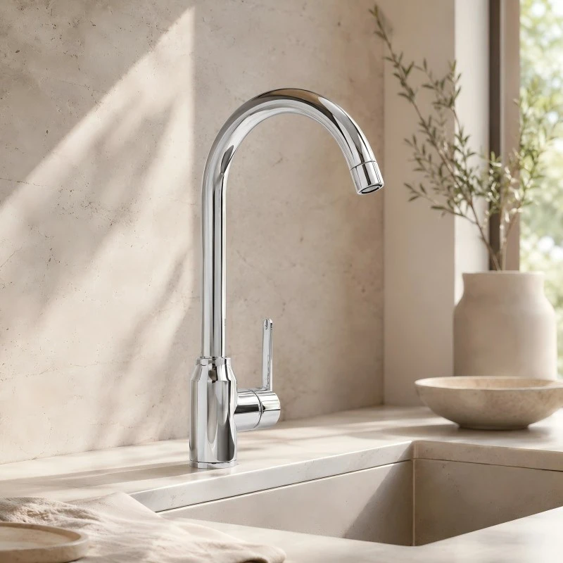 Single Handle Hot And Cold Kitchen Faucet suppliers