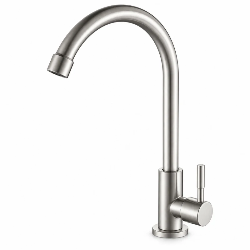 Single Handle Hot And Cold Kitchen Faucet