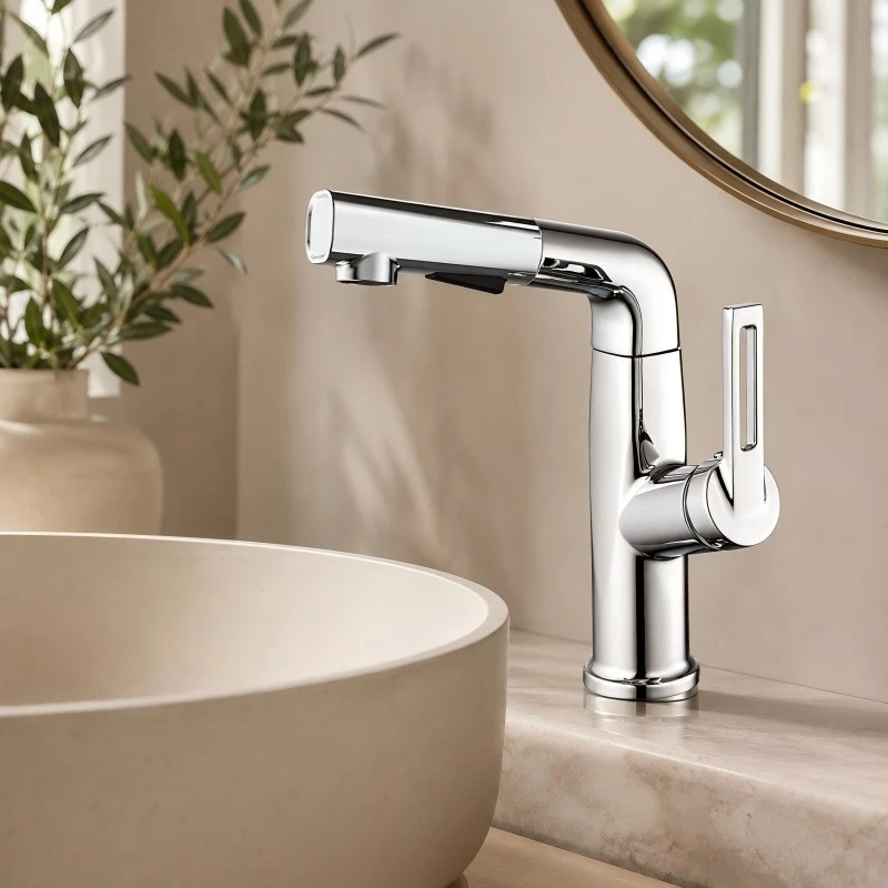 Single Lever Hot And Cold Basin Faucet high quality