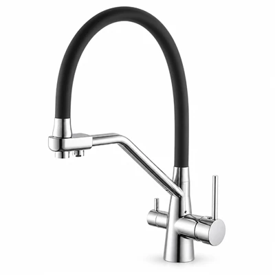 3 in 1 Kitchen Faucet With Drinking Water Filter Tap Hot And Cold Mixer Tap