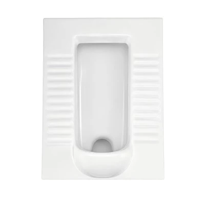 Front Outlet S-type Squatting Pan