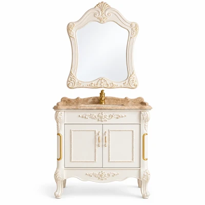 PVC Floor Bathroom Cabinet