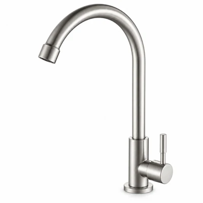 Single Handle Hot and Cold Kitchen Faucet