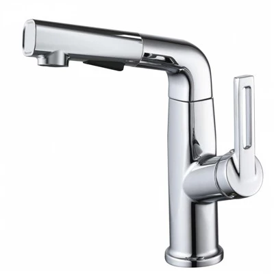Single Lever Hot and Cold Basin Faucet