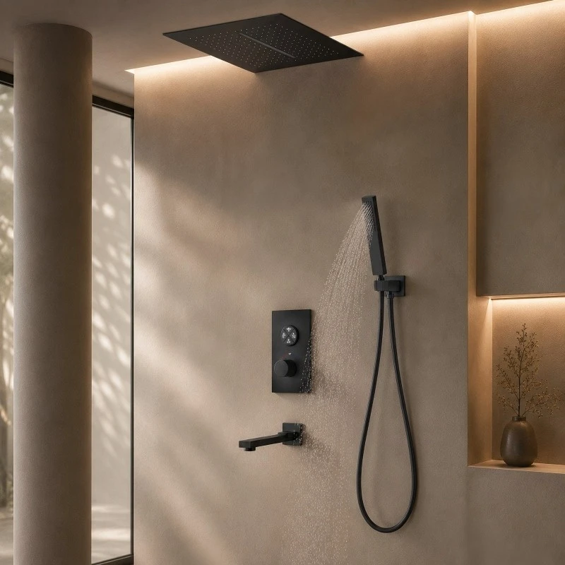 Three-function Concealed Shower best