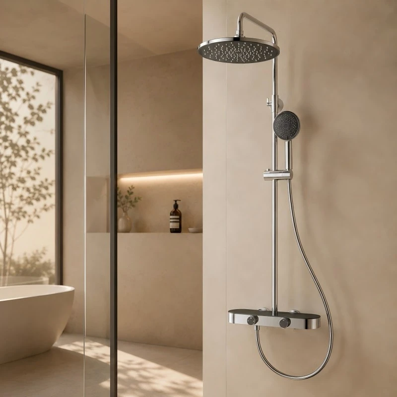 Three-function Simple Shower Set high quality