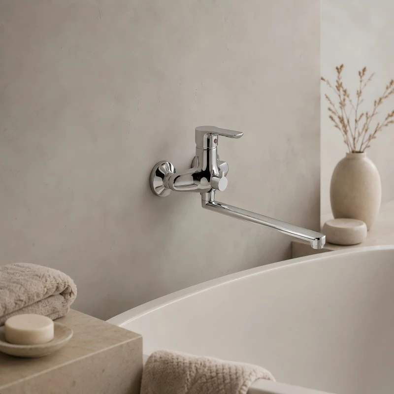 Three-piece Bathtub Faucet factory